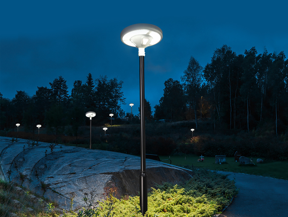 Beanstalk series solar garden light project case