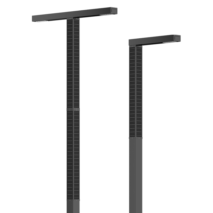 ISPL-GW Series vertical solar PV poles