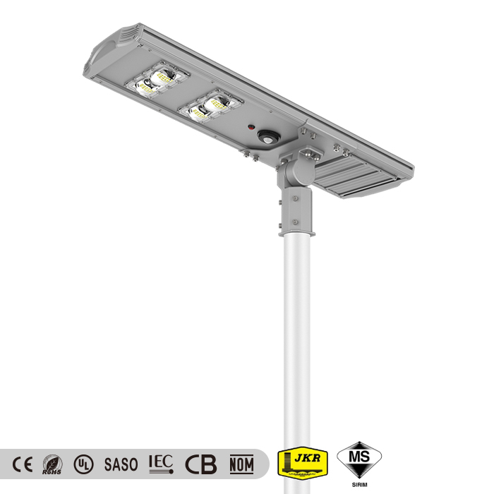 Municipal Brightest solar powered APS-Plus-2 All In One Solar Street Light