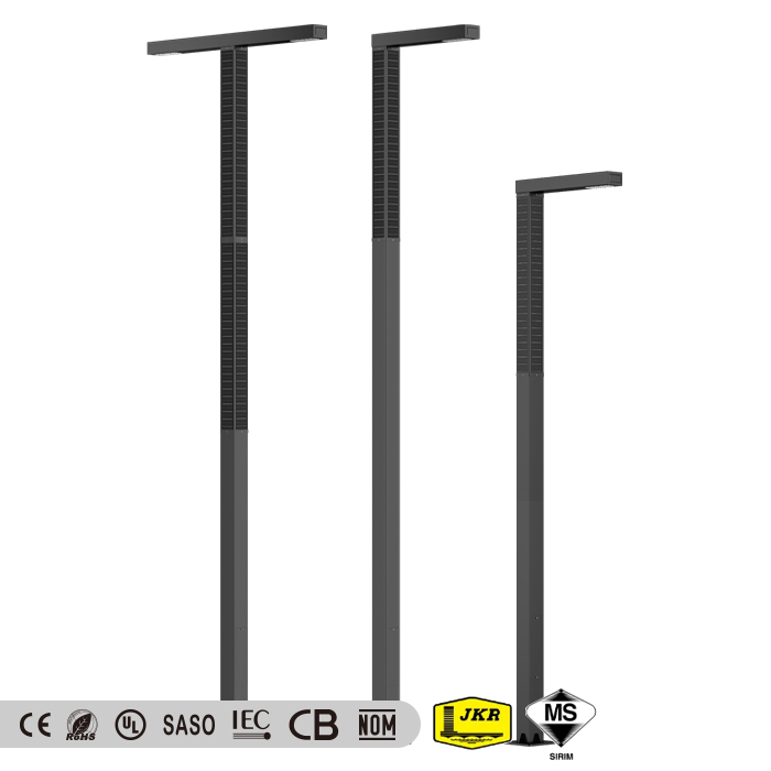 ISPL-GW Series Vertical Solar PV Poles 4.5M-8M