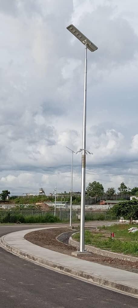 Solway ASP-plus-4 All in one solar street lighting solution for airport project in Southeast Aisa