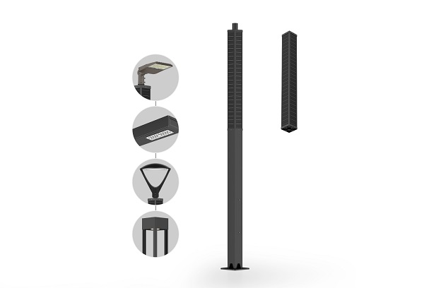 Can the solar street light head be replaced?