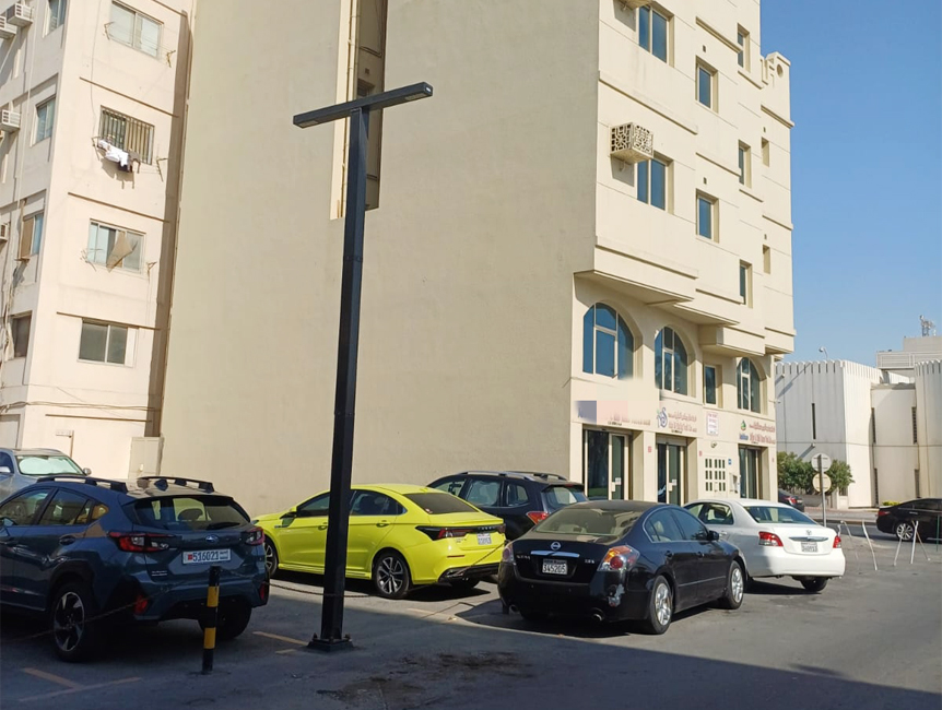 ​ISPL-GW Vertical Solar PV Poles project case for Industrial Park