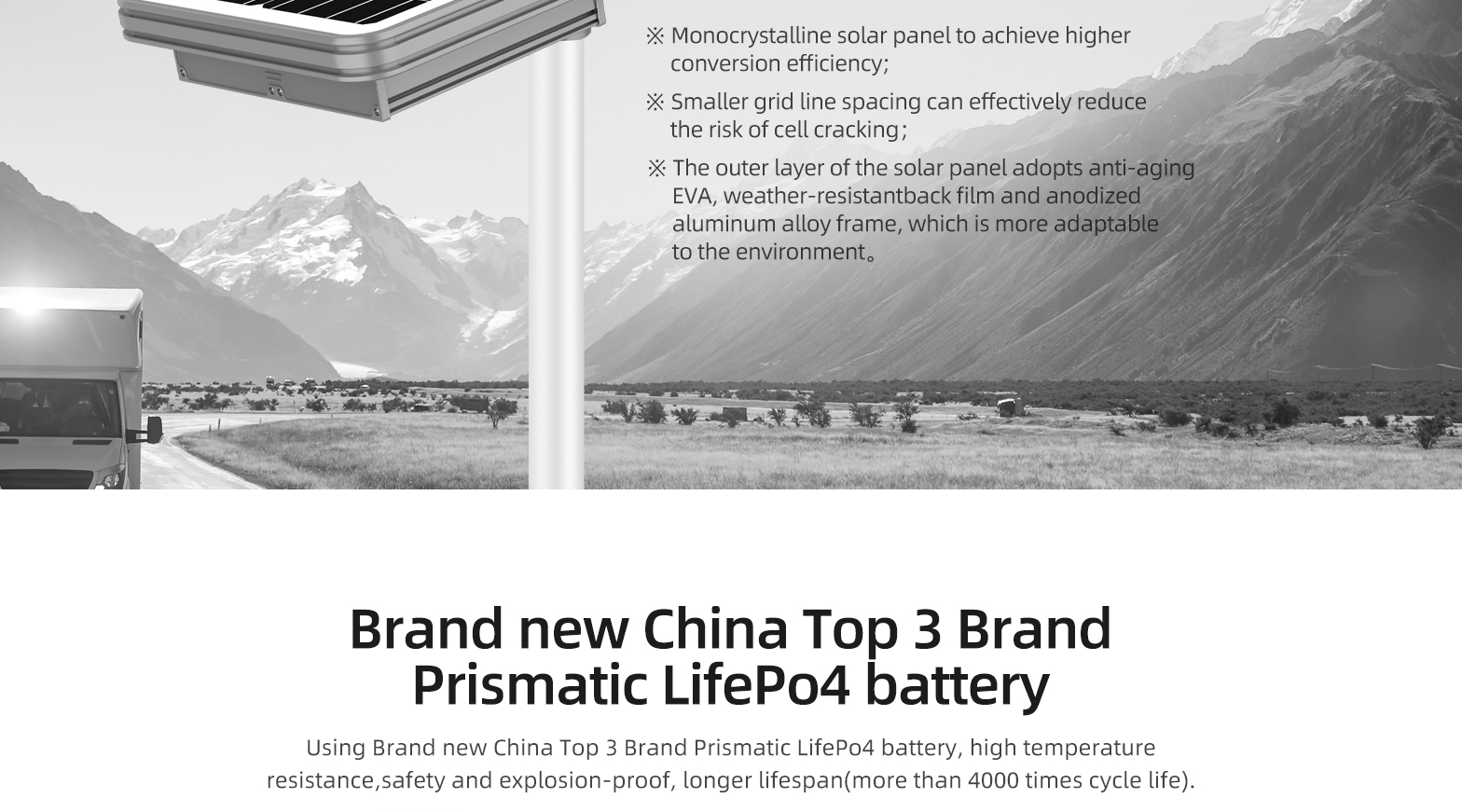 solar parking lot light