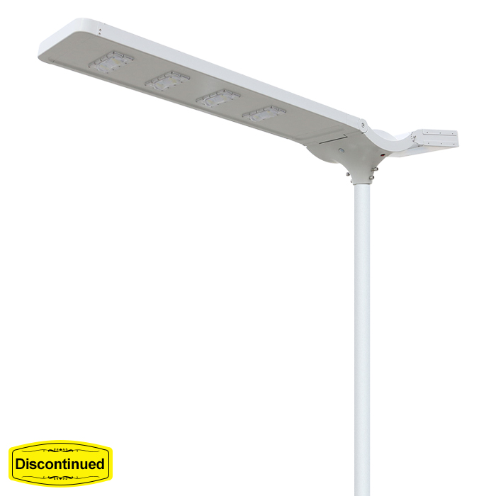 90w 9000lm all in one solar street light for 2 lanes municipal project