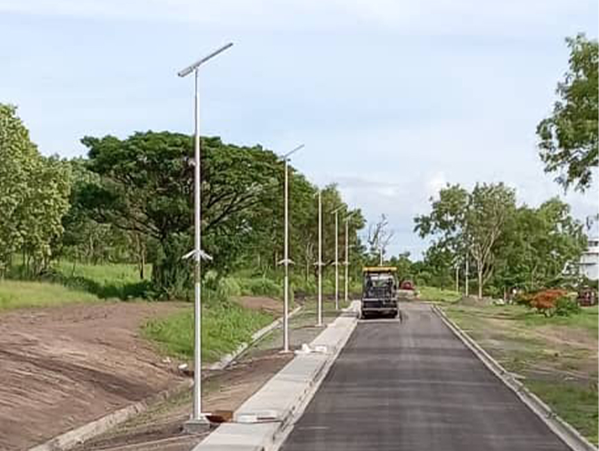 Replacement project 5.5m ASP Solar light pole case