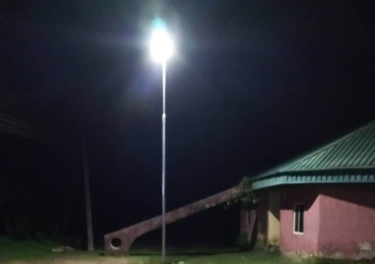 Solway All-in-one solar street lighting solution for University project in Africa 