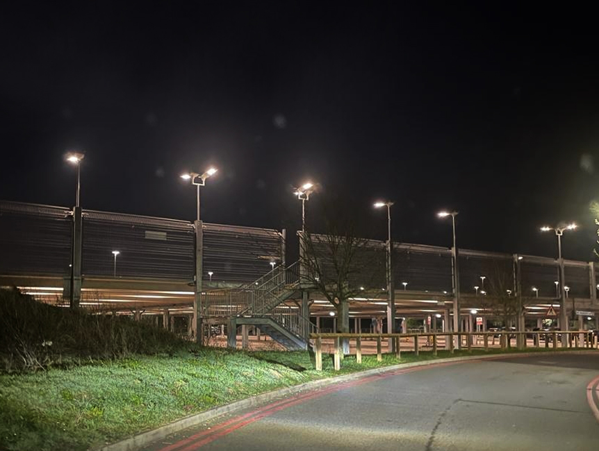 Batman series commercial outdoor solar lighting project case