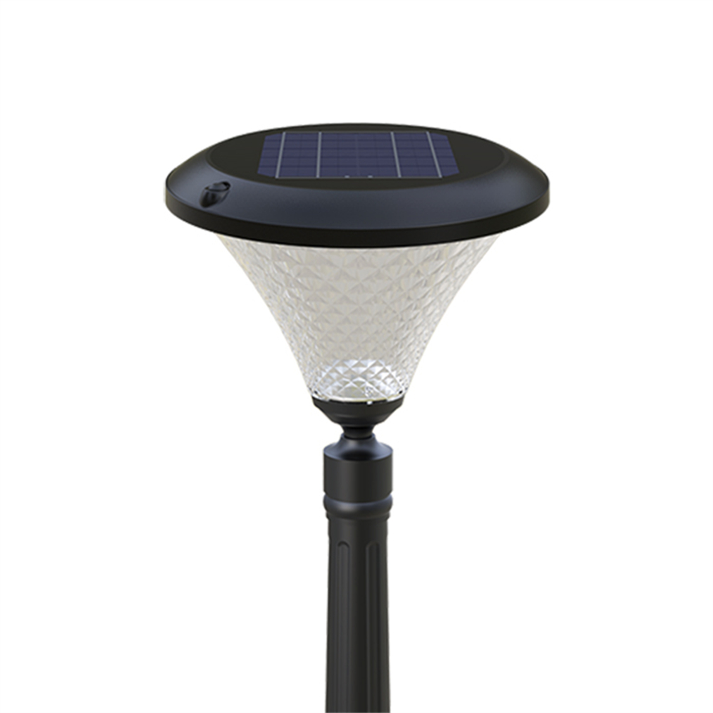 Intelligent solar bollard light