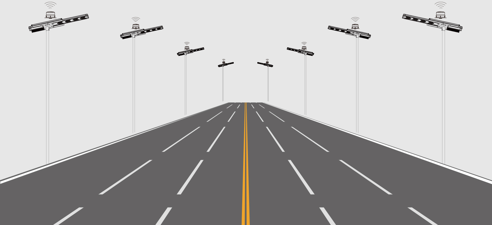 solar street lamps outdoor