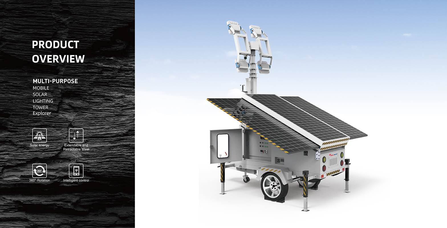 Solar Powered Lighting Tower Solar Powered Lighting Tower