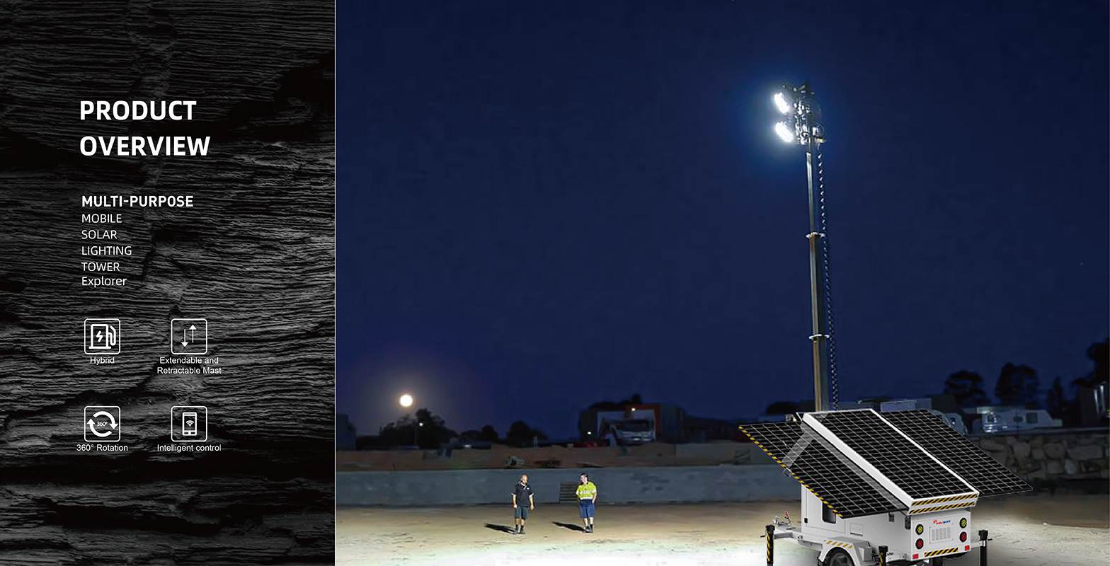 solar hybrid lighting tower solar hybrid lighting tower