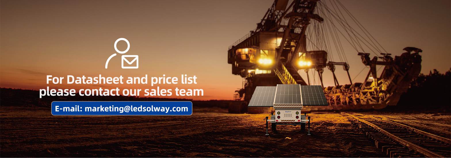 94000LM Mobile Solar Powered Lighting Tower manufacturers