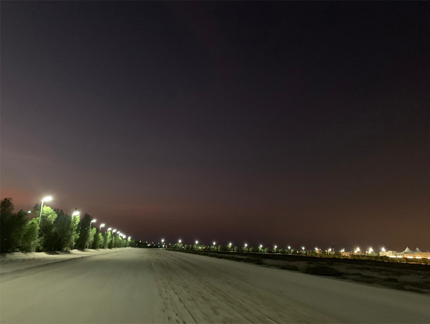 Airship series all in one powerful solar street lights project case