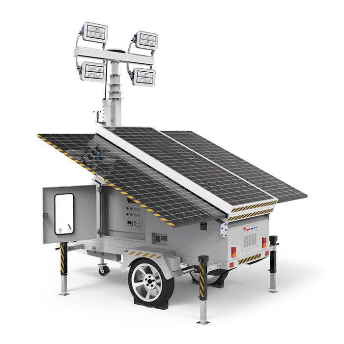 Heavy-Duty Mobile Solar Light Towers for Rapid 12-Month ROI
