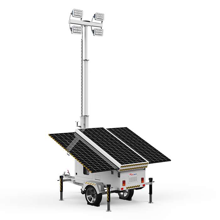 Heavy-Duty Hybrid Solar Light Towers: 100% Reliability, Zero Downtime