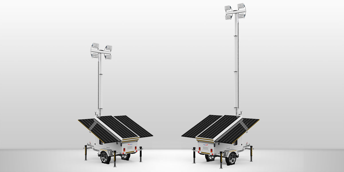 Solar light tower : a new choice for green lighting(图1)