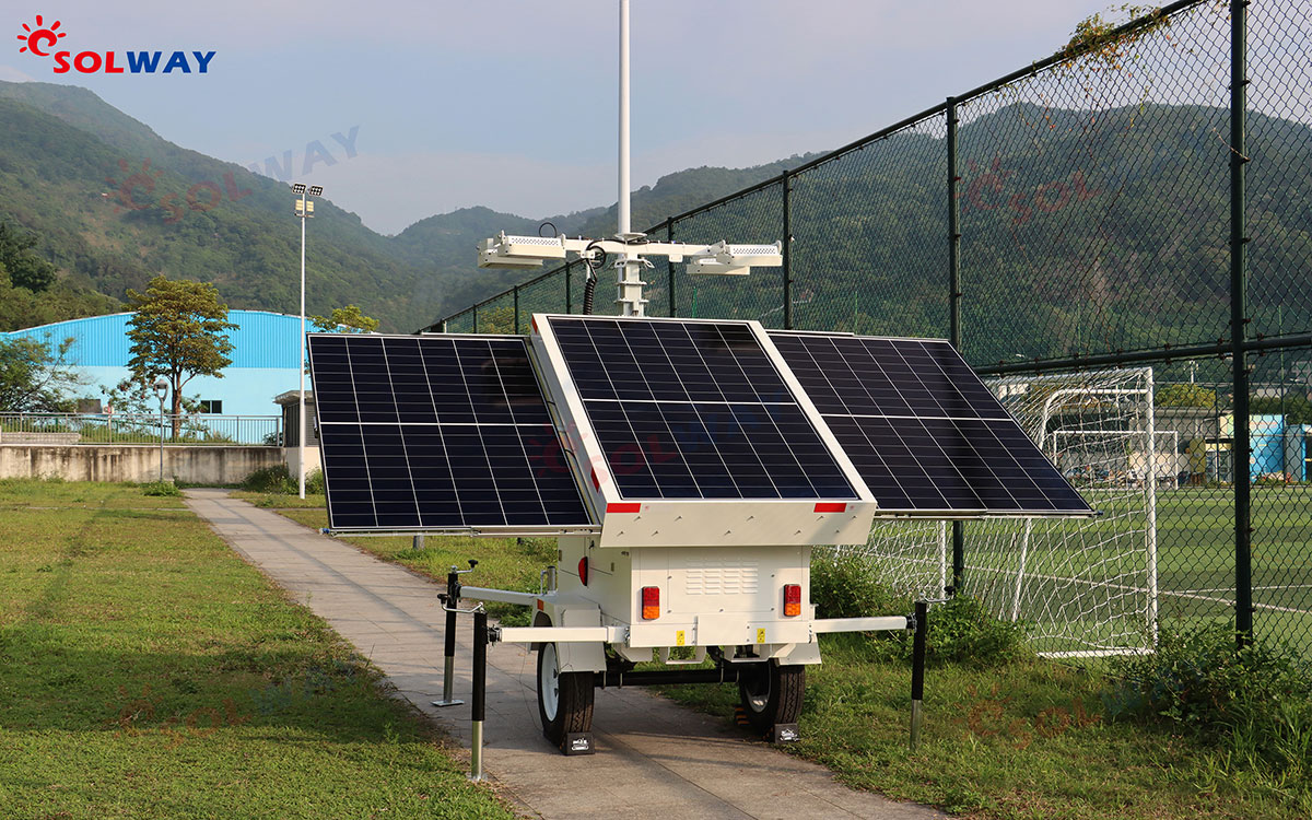 Solar light tower : a new choice for green lighting(图2)