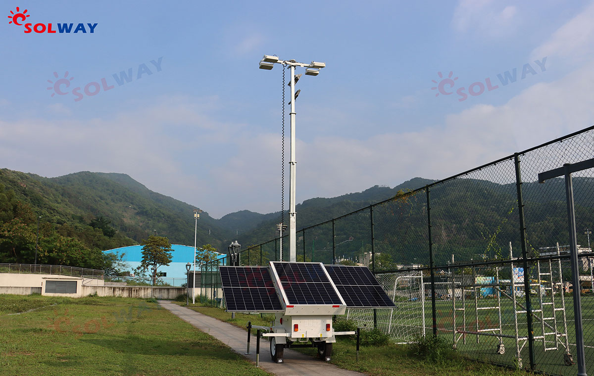 Solar light tower : a new choice for green lighting(图3)