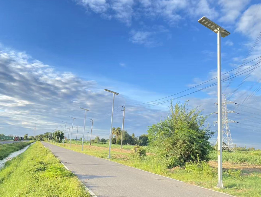 All in one Solar Street Lighting for municipal road | Solway ASP Plus 4 Series - Thailand