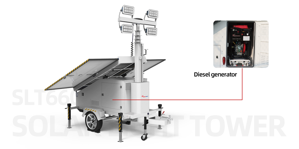 Solar Light Tower vs Diesel Light Tower: Which One Should You Choose?(图4) Solar Light Tower vs Diesel Light Tower: Which One Should You Choose?(图4)