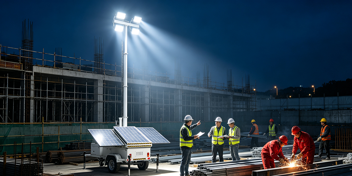 Solar Light Tower vs Diesel Light Tower: Which One Should You Choose?(图1) Solar Light Tower vs Diesel Light Tower: Which One Should You Choose?(图1)