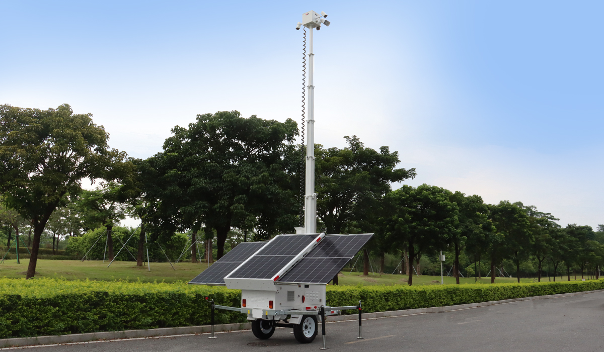 Mobile Solar Surveillance Trailer